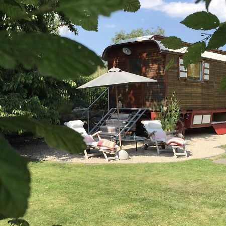 Ferienwohnung Familienurlaub Im Zirkuswagen Hümmel Exterior foto